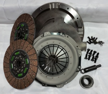 Valair Powerstroke Duel Disc Organic Clutch Kit (NMU73DDSZF5-ORG)